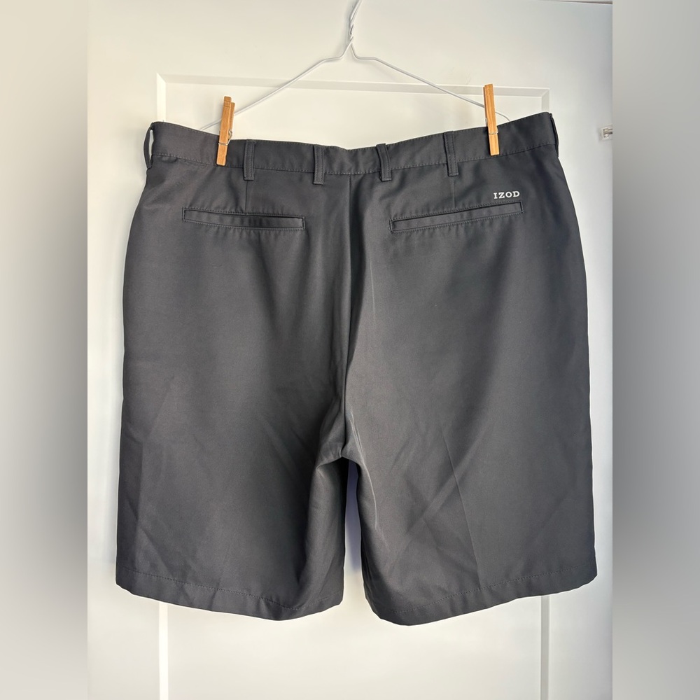 3 for $17! | IZOD | Men’s 42” Waist Golf Shorts with non-slip waistline